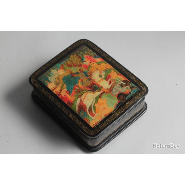 Bo�te laqu�e Russe Mstera A. Sokolov Le Prince ?????? ????? A. ???????