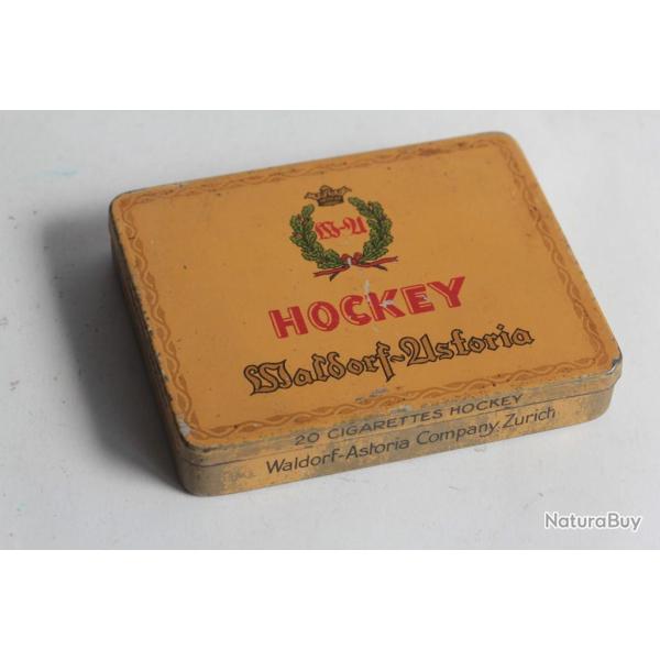 Bo�te � Cigarettes t�le Waldorf-Astoria Hockey