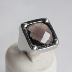 Bague Morellato Istanti quartz fum&eacute; T52
