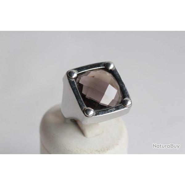 Bague Morellato Istanti quartz fum� T52
