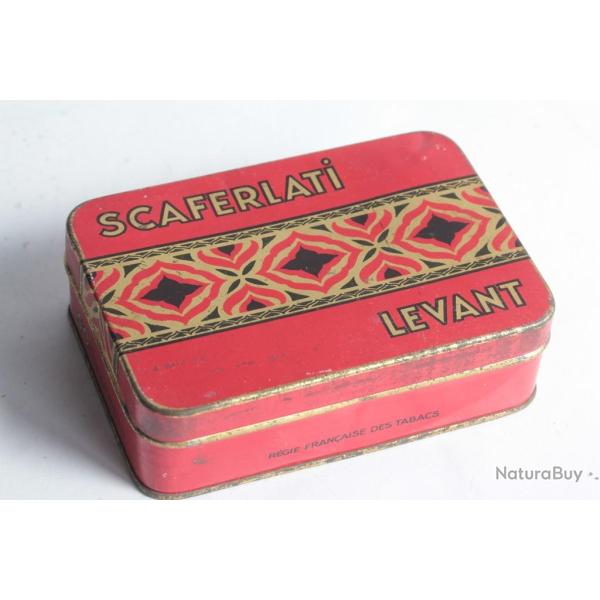 Bo�te � Cigarettes t�le Scaferlati Levant M. Giot