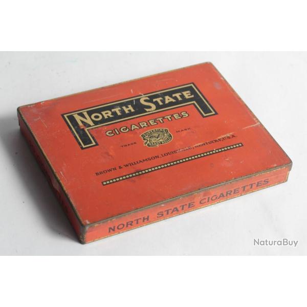 Bo�te � Cigarettes t�le North State Brown & Williamson USA
