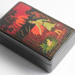 Bo&icirc;te laqu&eacute;e Russe Kholui La Princesse-Grenouille