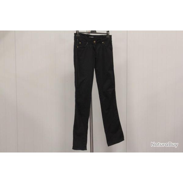 DOLCE GABBANA Pantalon noir Femme T29