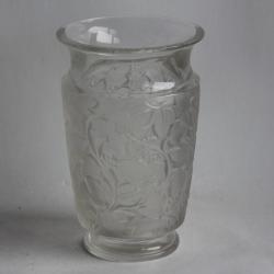 LALIQUE Vase cristal Deauville Vignes