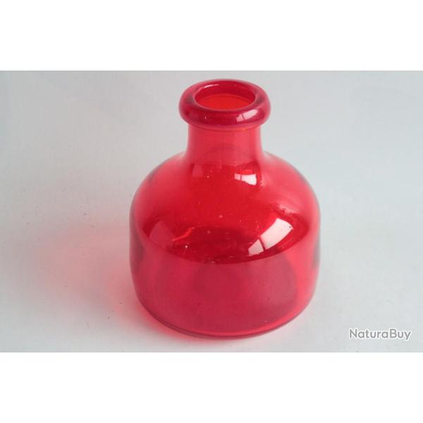 KOSTA BODA Vase verre rouge Erik H�glund Su�de