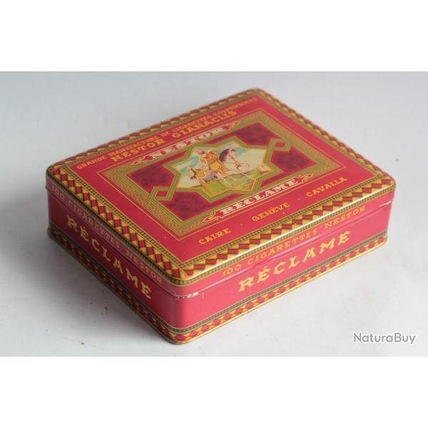 Bo�te � Cigarettes t�le Nestor Gianaclis R�clame