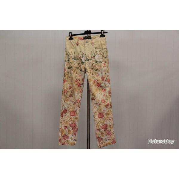 Roberto Cavalli Pantalon roses taille S