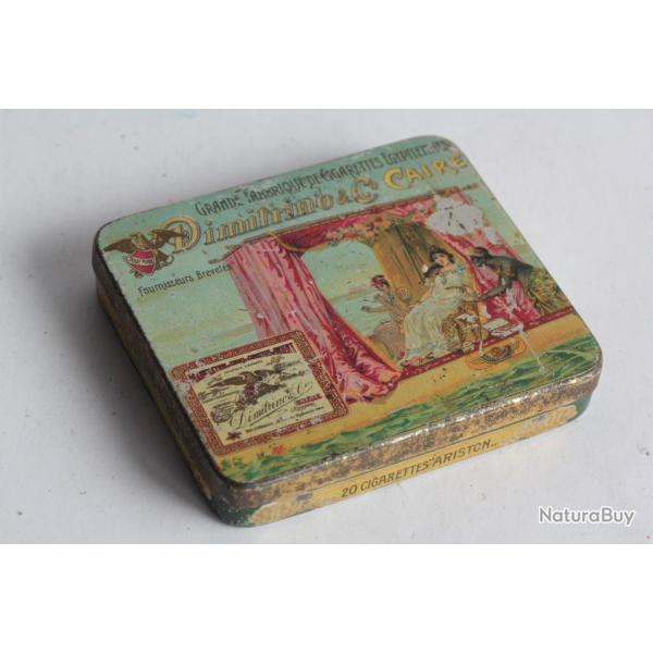 Bo�te � Cigarettes t�le Dimitrino & Co Ariston