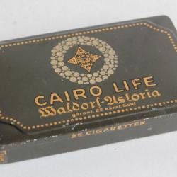 Bo&icirc;te &agrave; Cigarettes t&ocirc;le Cairo Life Waldorf-Astoria