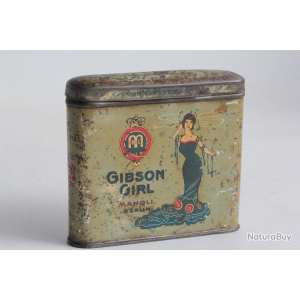 Bo�te � Cigarettes t�le Gibson Girl Manoli