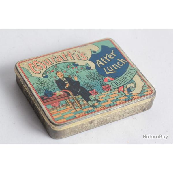 Bo�te � Cigarettes t�le Muratti's After Lunch