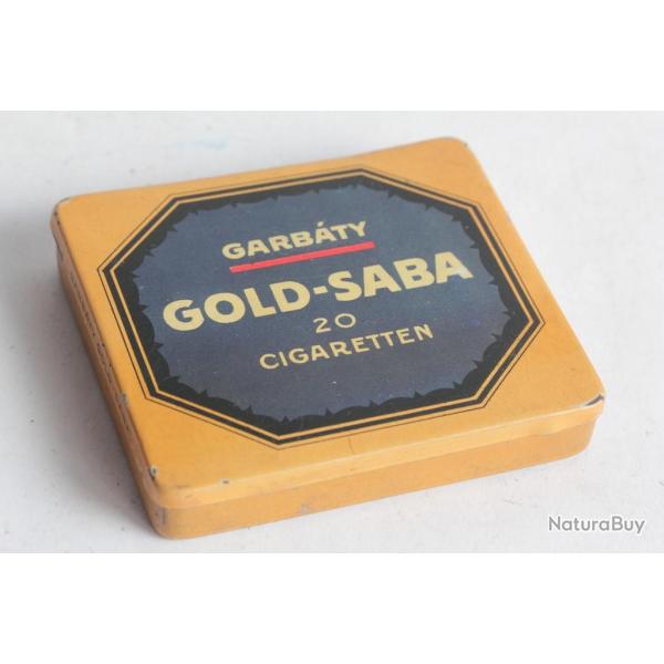 Bo�te � Cigarettes t�le Garbaty Gold-Saba Allemagne
