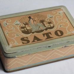 Bo&icirc;te &agrave; Cigarettes t&ocirc;le SATO Charles LOUPOT