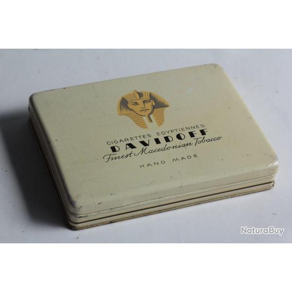 Bo�te � Cigarettes t�le Cigarettes �gyptiennes Davidoff