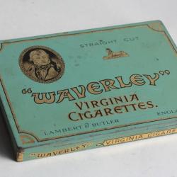 Bo&icirc;te &agrave; Cigarettes t&ocirc;le Waverley Lambert & Butler Angleterre