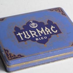 Bo&icirc;te &agrave; Cigarettes t&ocirc;le Turmac bleu