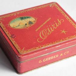 Bo&icirc;te &agrave; Cigarettes t&ocirc;le Cigarettes orientales Osiris G. Gerber & Co