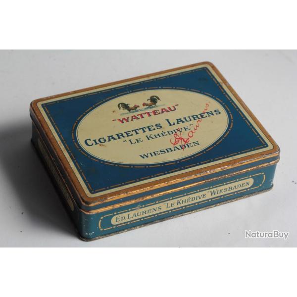 Bo�te � Cigarettes t�le Ed. Laurens Watteau Le Kh�dive