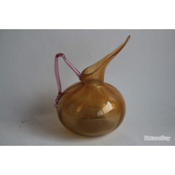 Charles SCHNEIDER Pichet verre souffl�