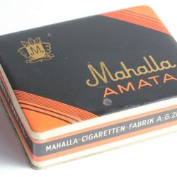 Bo&icirc;te &agrave; Cigarettes t&ocirc;le Mahalla Amata Z&uuml;rich Suisse