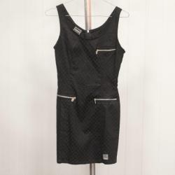 VERSACE Robe &agrave; damier vintage T42