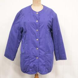 HERMES Blouson Veste bleu vintage Femme T38