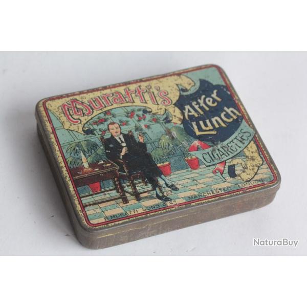 Bo�te � Cigarettes t�le Muratti's After Lunch