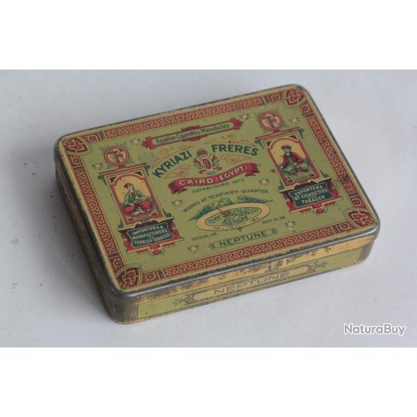 Bo�te � Cigarettes t�le Kyriazi Fr�res �gypte Neptune