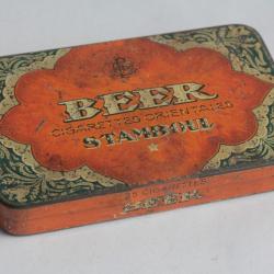 Bo&icirc;te &agrave; Cigarettes t&ocirc;le BEER Stamboul