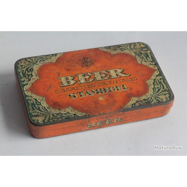 Bo�te � Cigarettes t�le BEER Stamboul