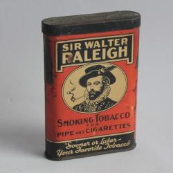 Bo&icirc;te &agrave; Cigarettes t&ocirc;le Sir Walter Raleigh USA