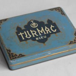 Bo&icirc;te &agrave; Cigarettes t&ocirc;le Turmac bleu