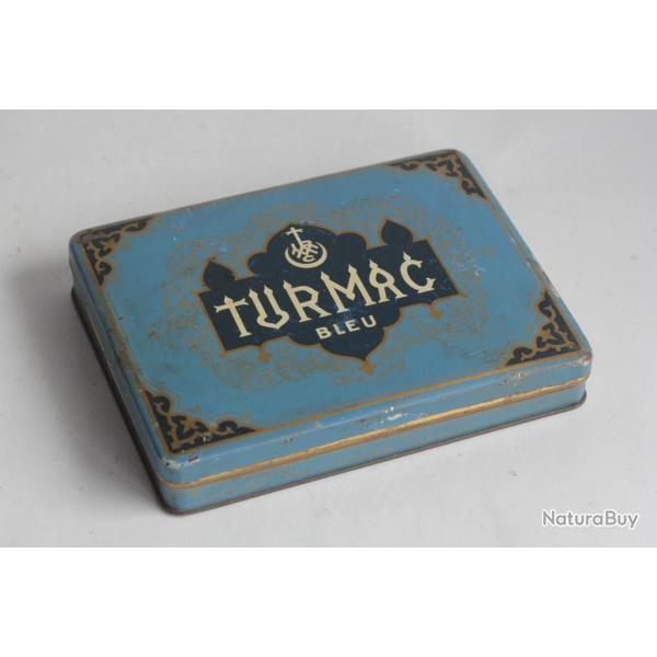 Bo�te � Cigarettes t�le Turmac bleu