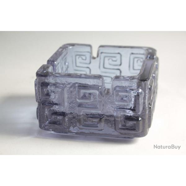 Tamara ALADIN Cendrier Taalari verre Riihim�en Lasi Finlande