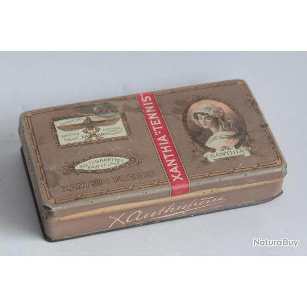 Bo�te � Cigarettes t�le Xanthia Tennis