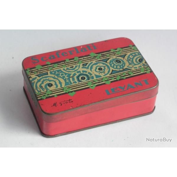 Bo�te � Cigarettes t�le Scaferlati Levant M. Giot