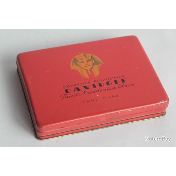 Bo�te � Cigarettes t�le Cigarettes �gyptiennes Davidoff