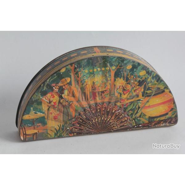 Bo�te t�le �ventail Caf�s Marca El Cafeto C. de Simon Martinez Espagne