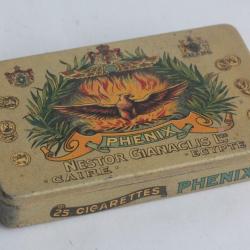 Bo&icirc;te &agrave; Cigarettes t&ocirc;le Phenix Nestor Gianaclis Extension Belge