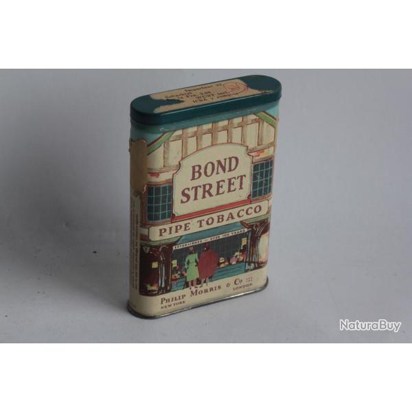 Bo�te � Cigarettes t�le Bond Street Pipe Tobacco Philip Morris
