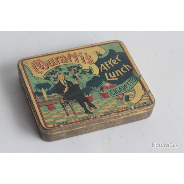 Bo�te � Cigarettes t�le Muratti's After Lunch