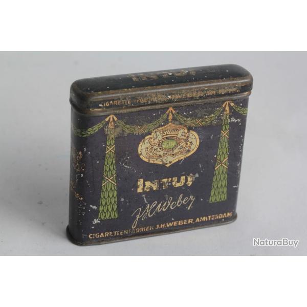 Bo�te � Cigarettes t�le Intus J.H. Weber Amsterdam