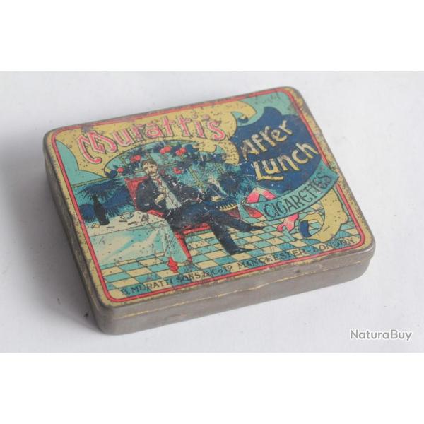 Bo�te � Cigarettes t�le Muratti's After Lunch