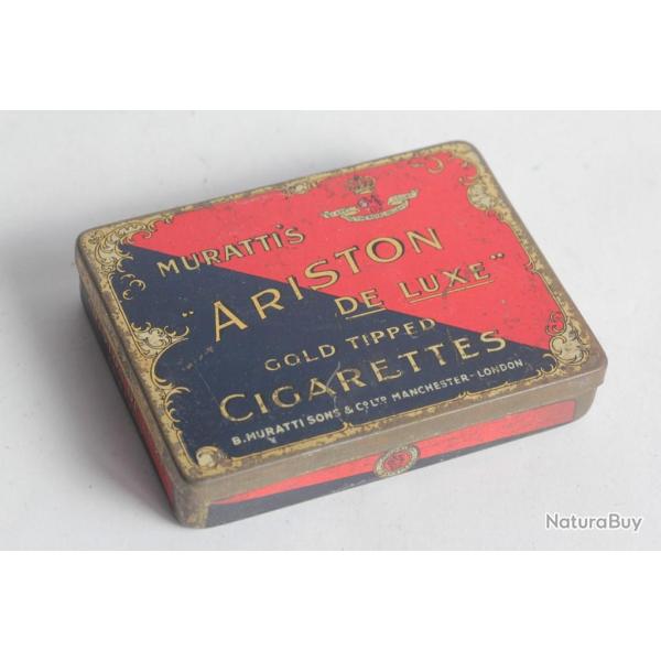 Bo�te � Cigarettes t�le Muratti's Ariston de luxe