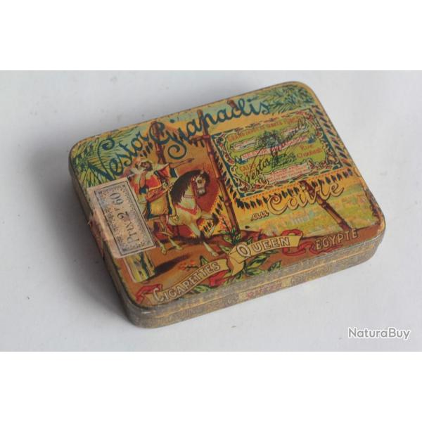 Bo�te � Cigarettes t�le Queen Nestor Gianaclis