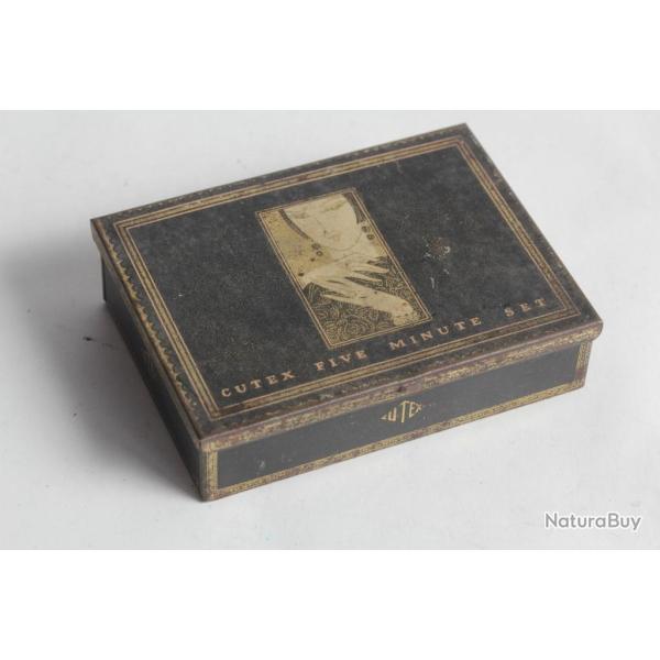 Bo�te t�le Cutex Five Minute Set Art d�co