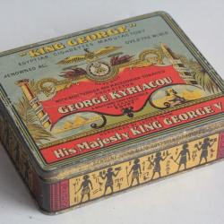 Bo&icirc;te &agrave; Cigarettes t&ocirc;le King George Kyriacou &Eacute;gypte