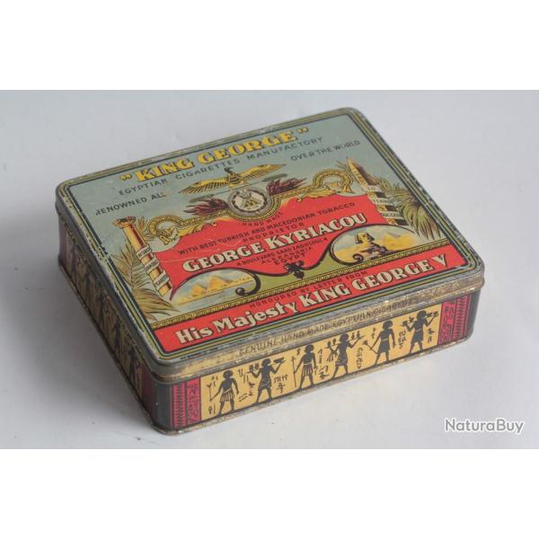 Bo�te � Cigarettes t�le King George Kyriacou �gypte