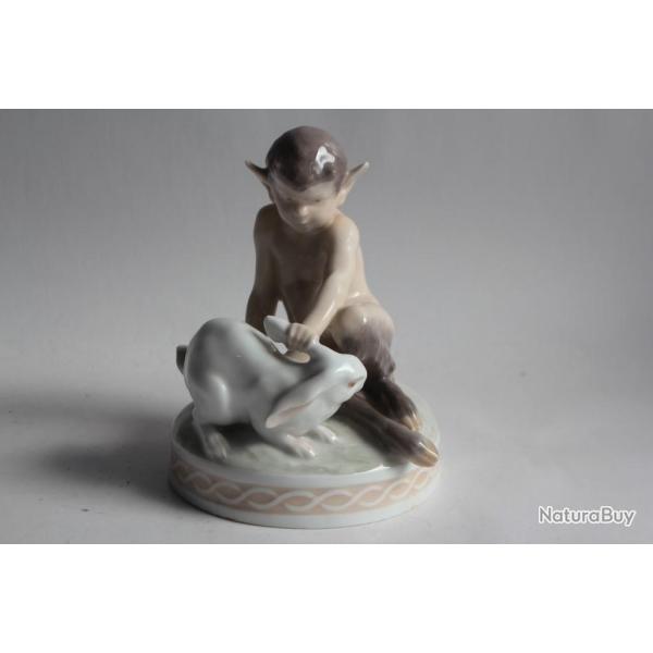 ROYAL COPENHAGEN Faune et lapin 996/439 Christian Thomsen Danemark